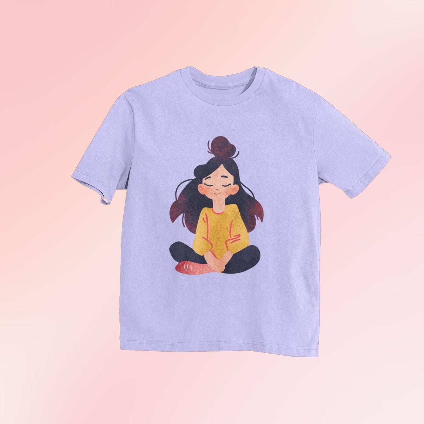 PEACE Women's Oversized T-shirt by RedBerry Cuddle, made from 100% cotton. It features a bold 'PEACE' design, offering a relaxed and comfortable fit for everyday wear.
