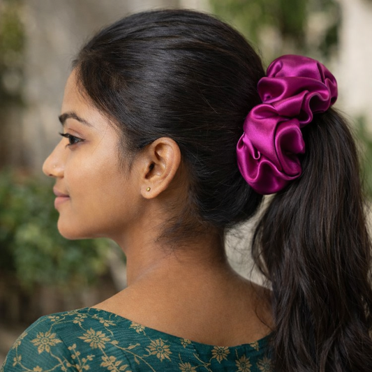Imperial Purple Scrunchie - XL