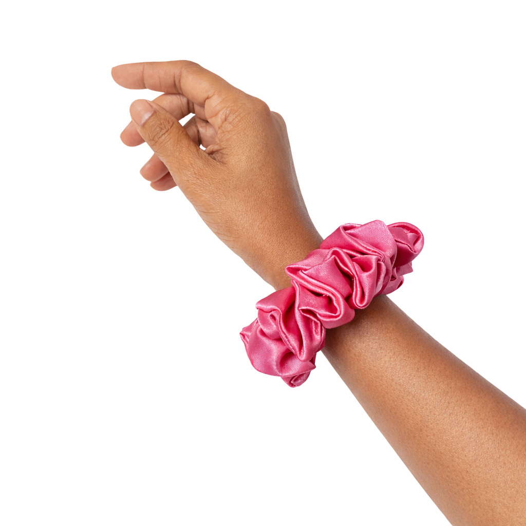 Bubblegum Pink Scrunchie - S