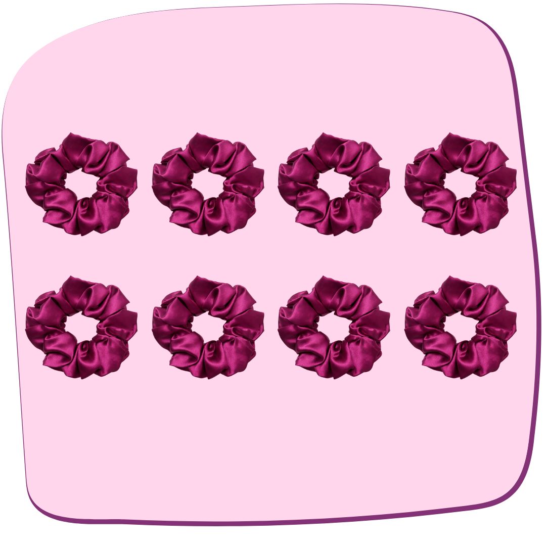 Imperial Purple Scrunchie - L