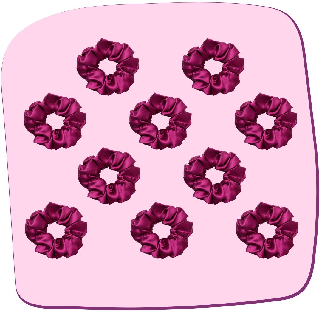 Imperial Purple Scrunchie - L