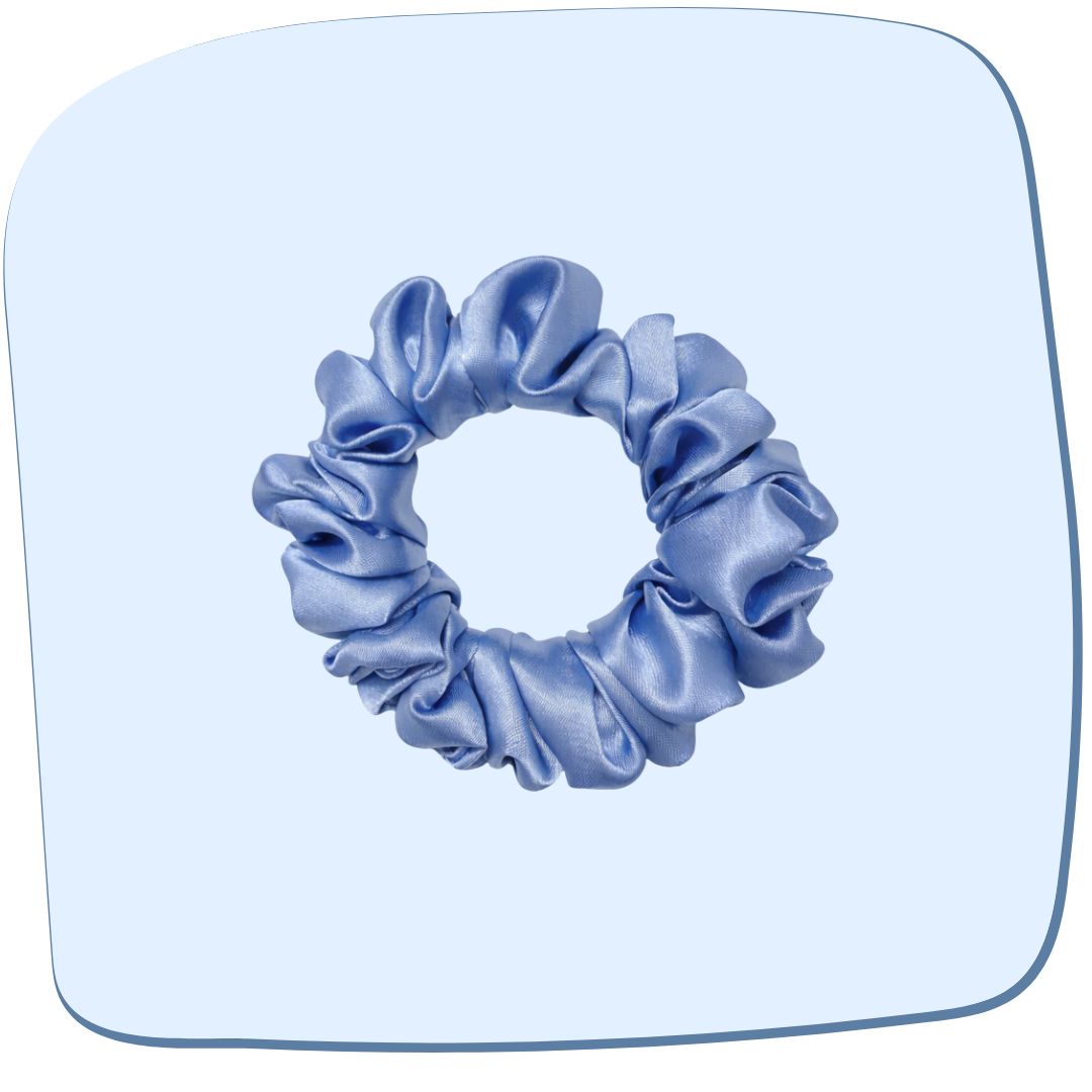 Glaucous Blue Scrunchie - S