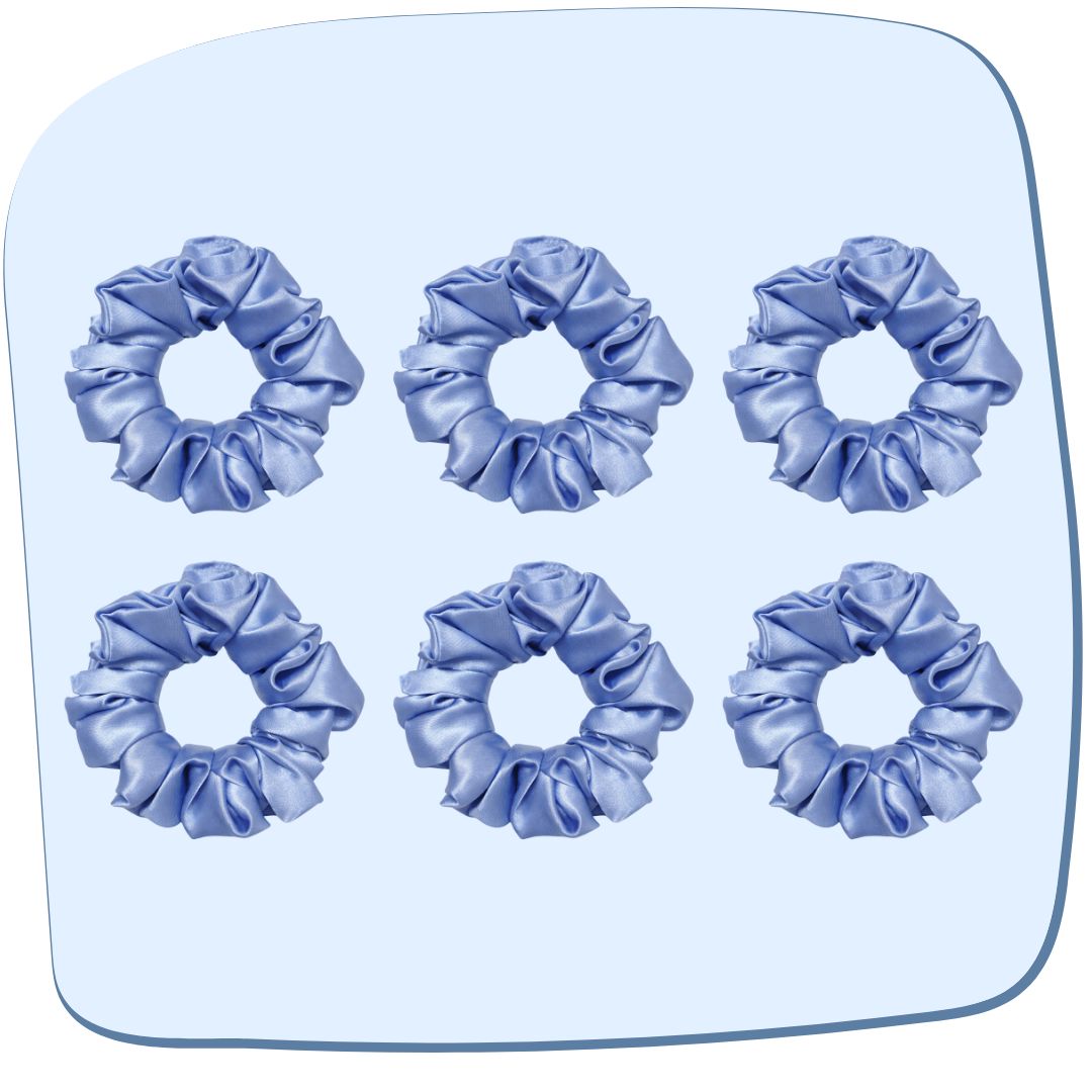 Glaucous Blue Scrunchie - M