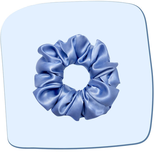 Glaucous Blue Scrunchie - L