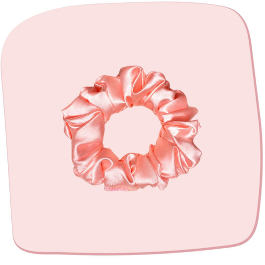 Flamingo Pink Scrunchie - S