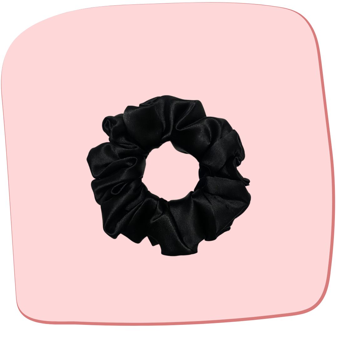 Black Scrunchie - M