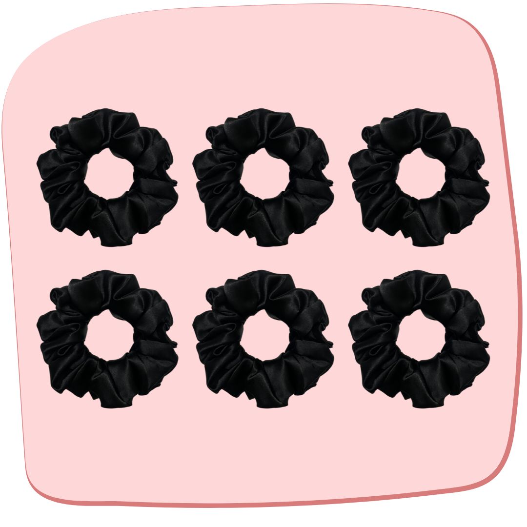 Black Scrunchie - M