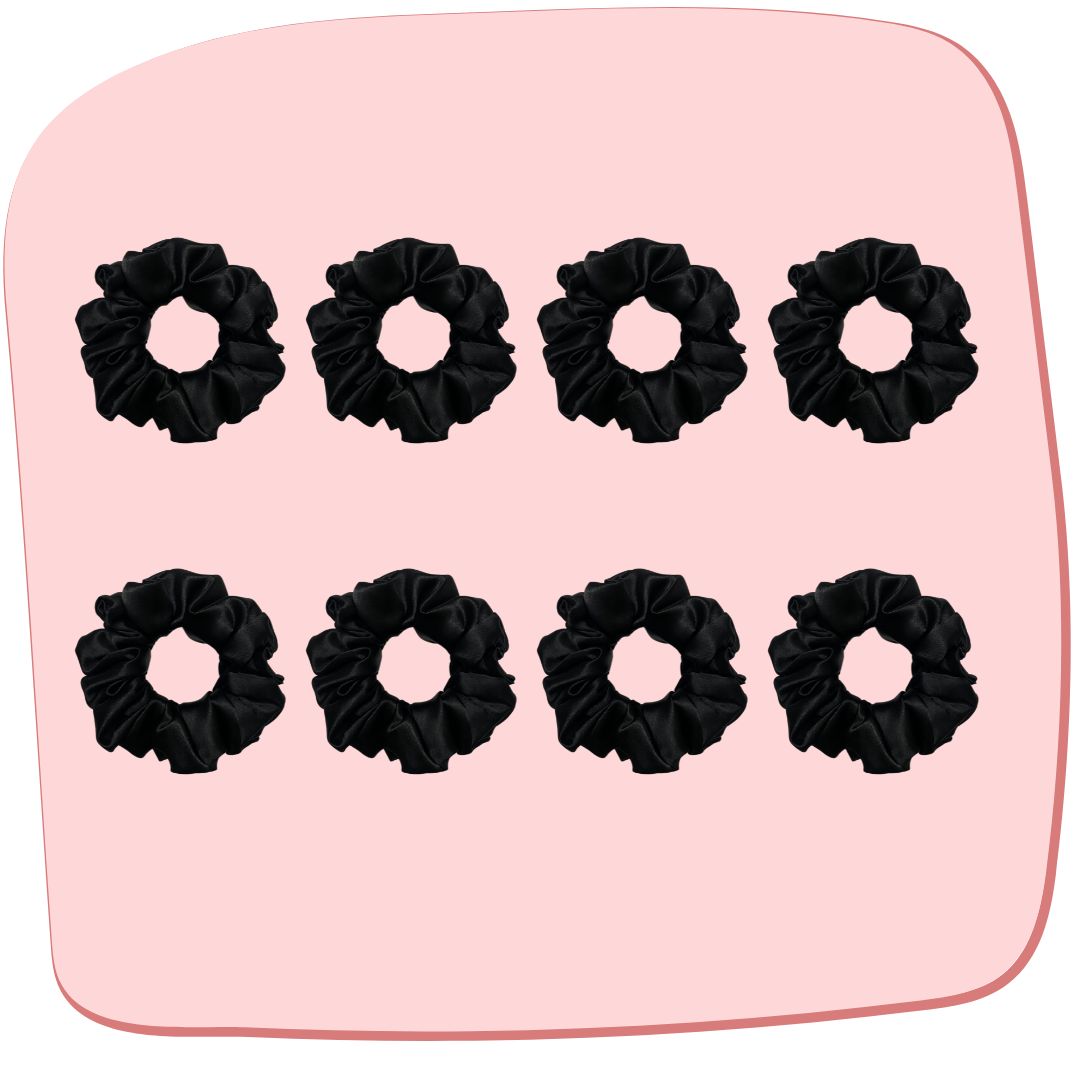 Black Scrunchie - M
