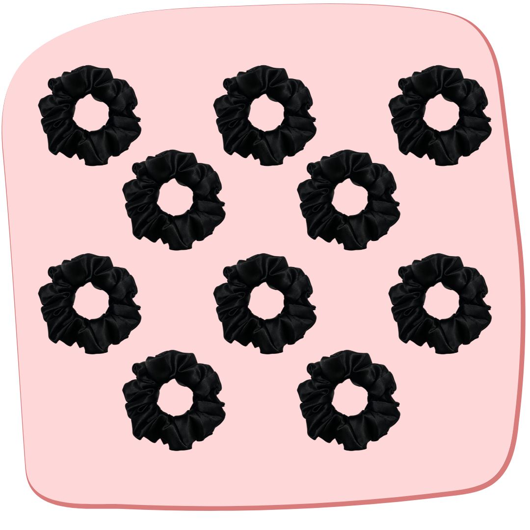 Black Scrunchie - M
