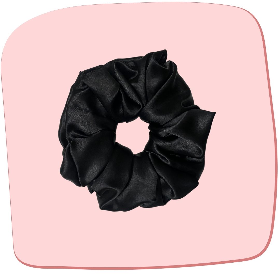 Black Scrunchie -XL