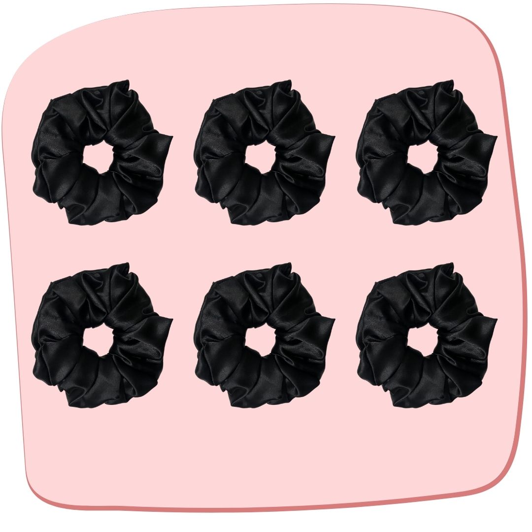 Black Scrunchie -XL