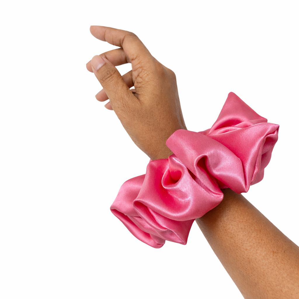 Bubblegum Pink Scrunchie - XL
