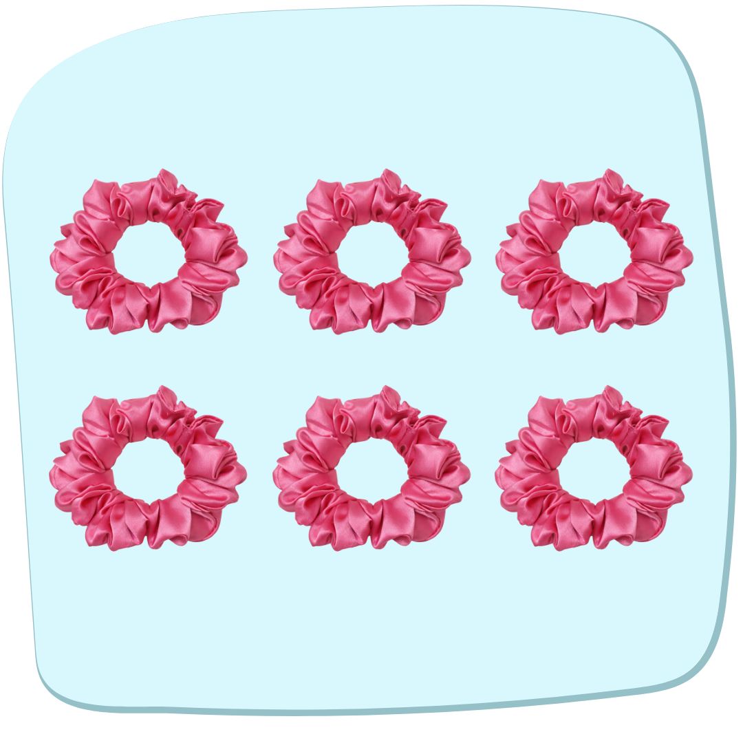 Bubblegum Pink Scrunchie - S