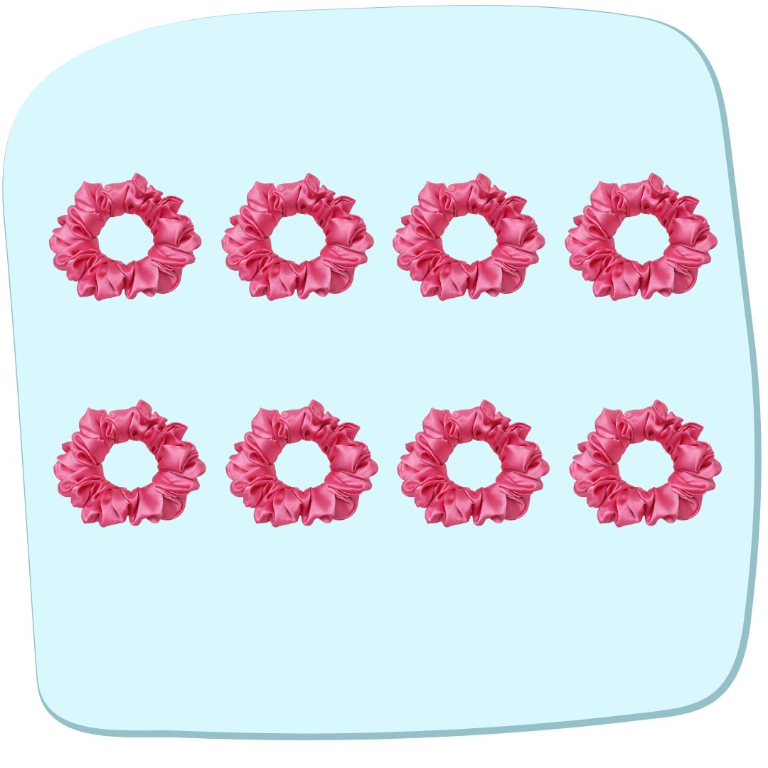 Bubblegum Pink Scrunchie - S