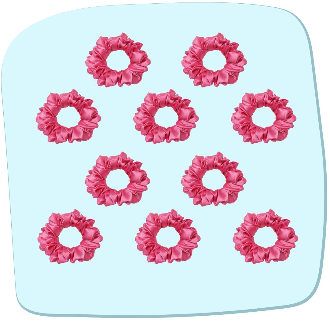 Bubblegum Pink Scrunchie - S