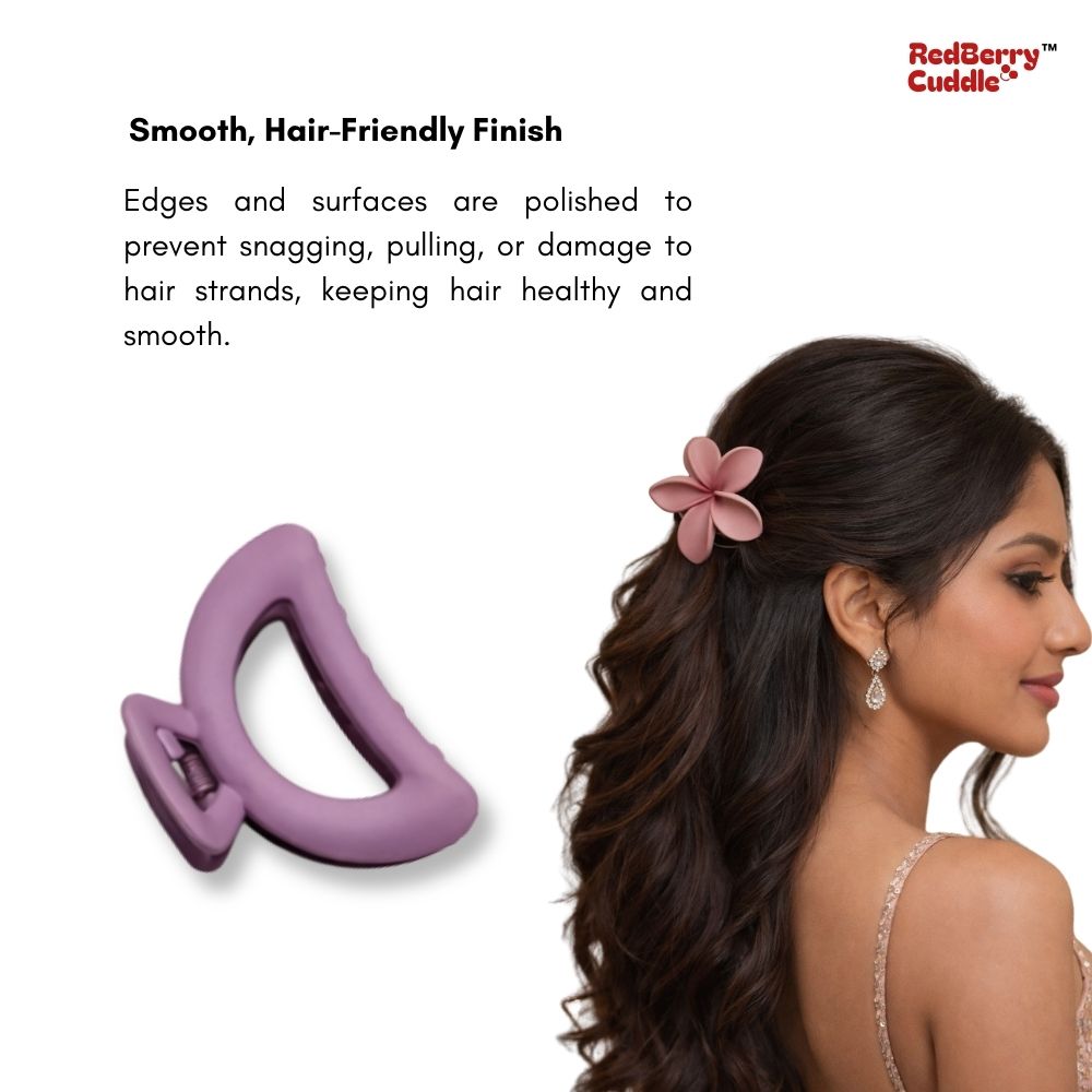 Hair Claw - Combo 10 (1 Fluffy, 2 Floral, 3 Medium, 5 Small)