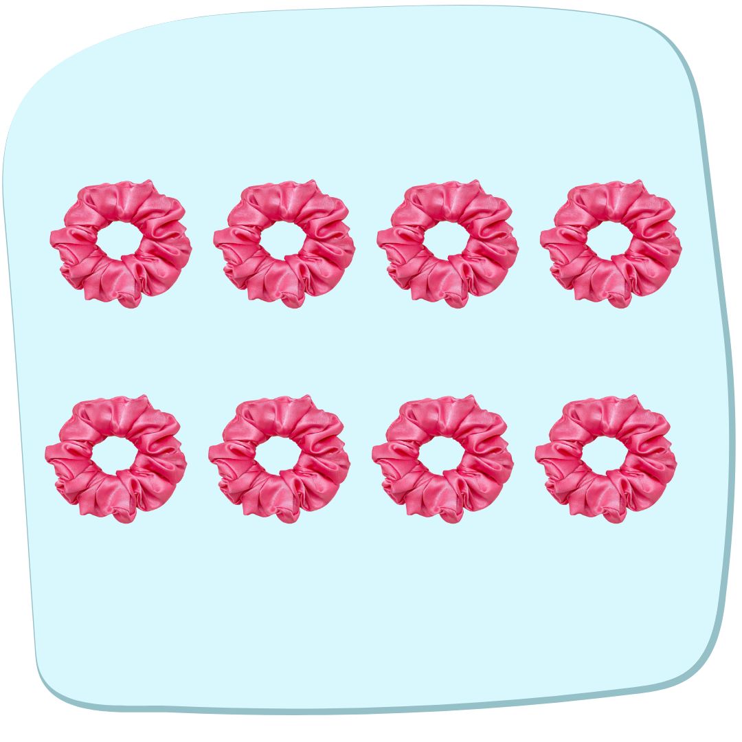Bubblegum Pink Scrunchie - M