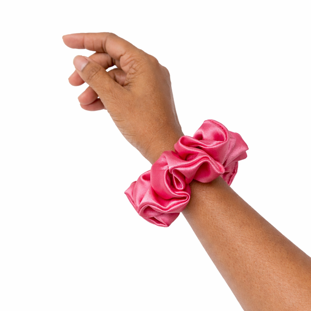 Bubblegum Pink Scrunchie - M
