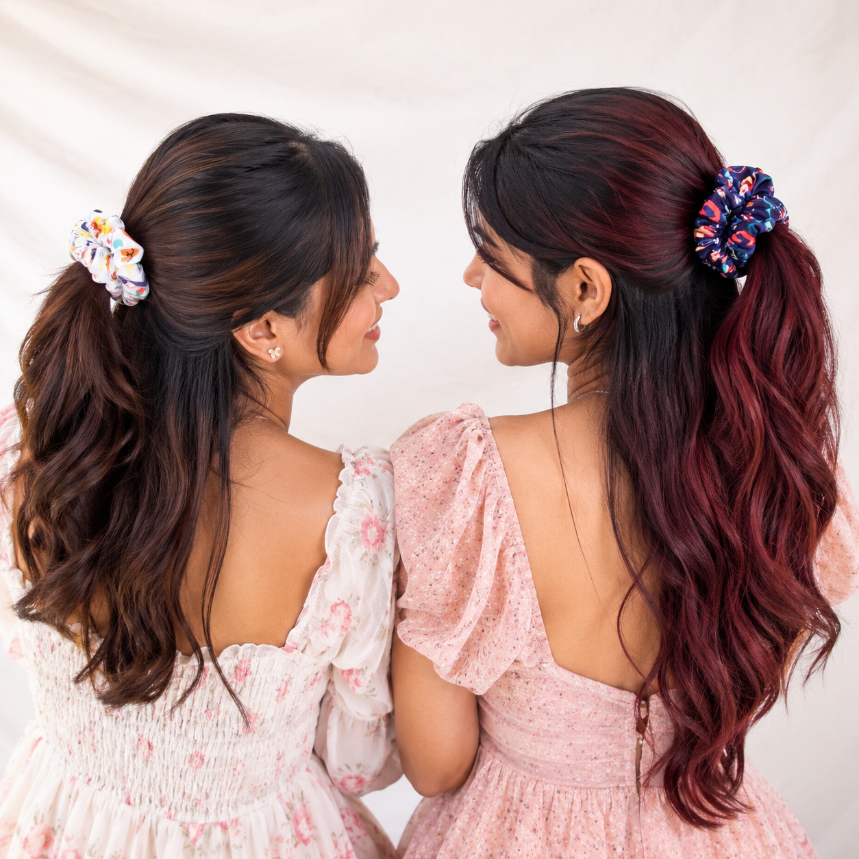 Printed Scrunchies