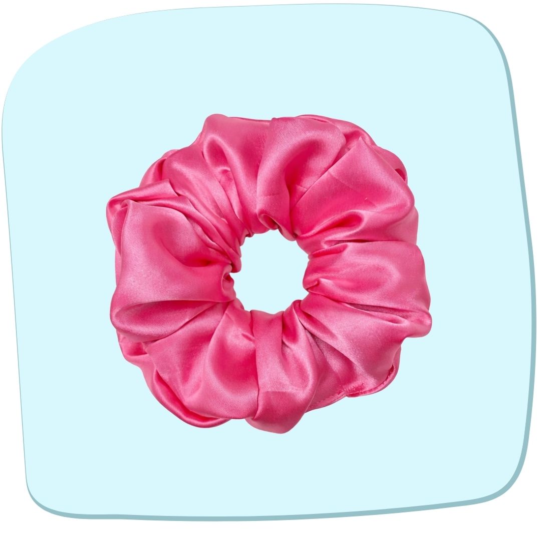 Bubblegum Pink Scrunchie - XL