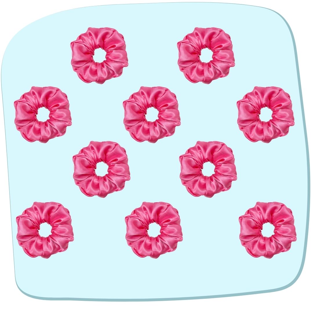 Bubblegum Pink Scrunchie - XL