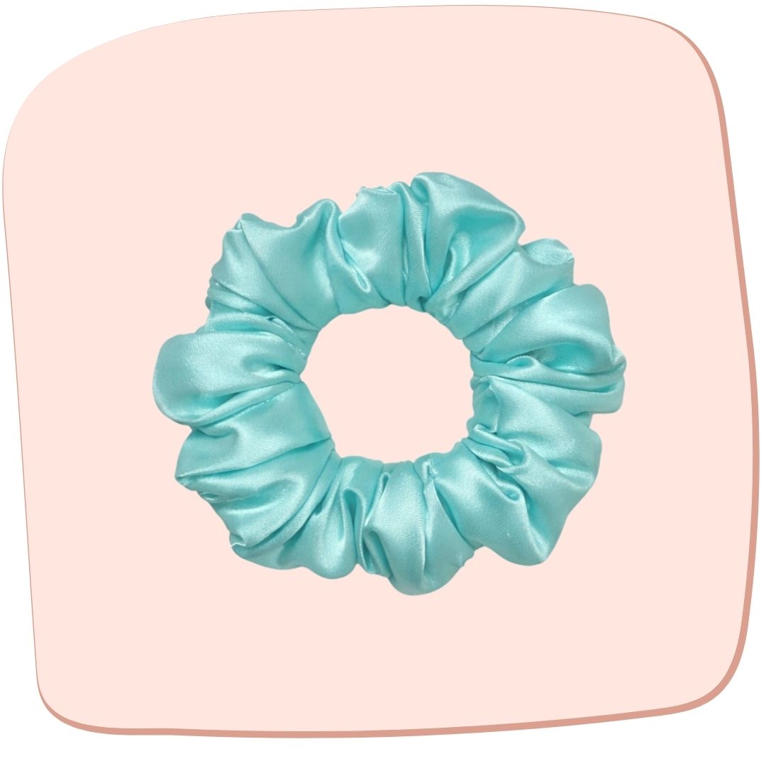 Ocean Blue Scrunchie - S
