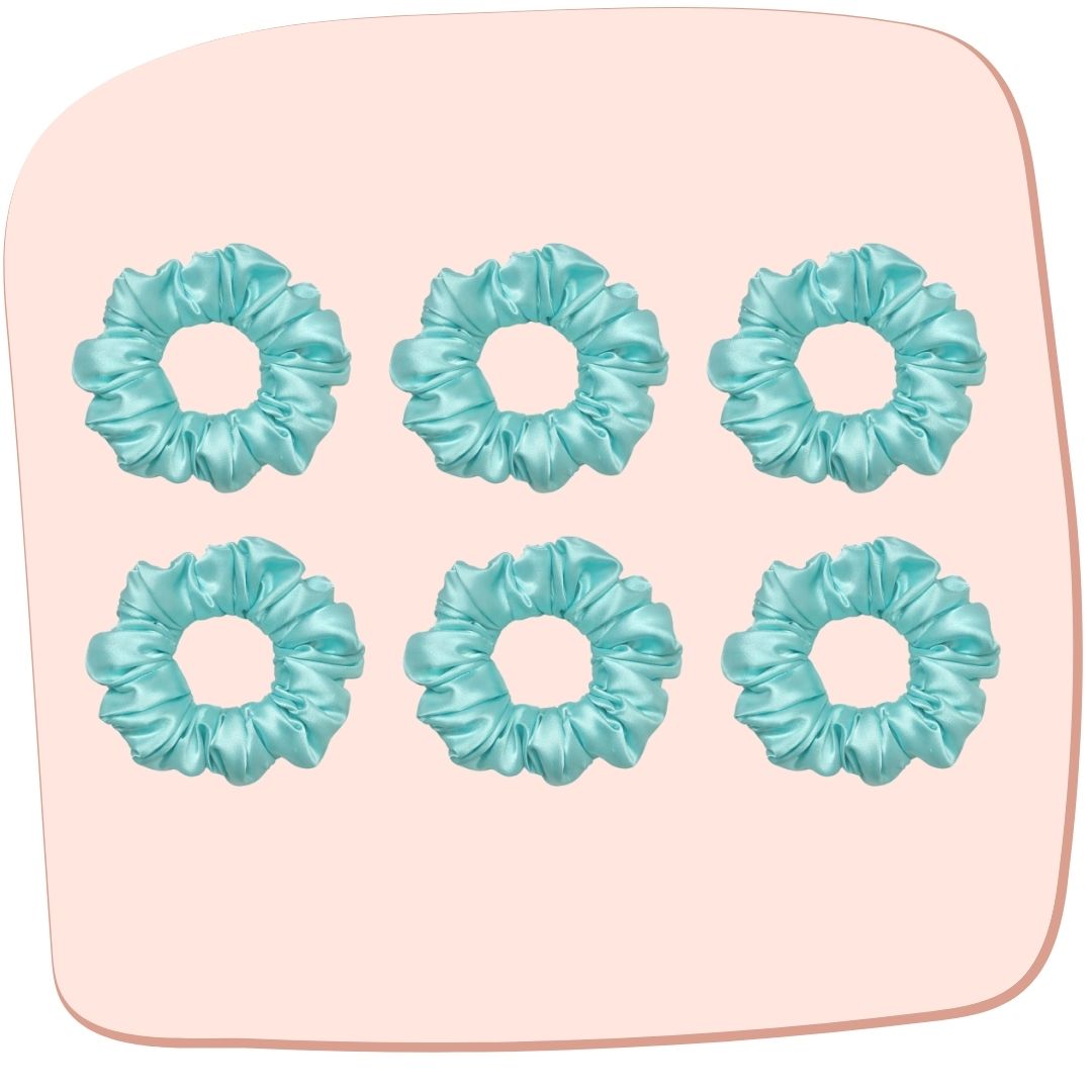 Ocean Blue Scrunchie - M