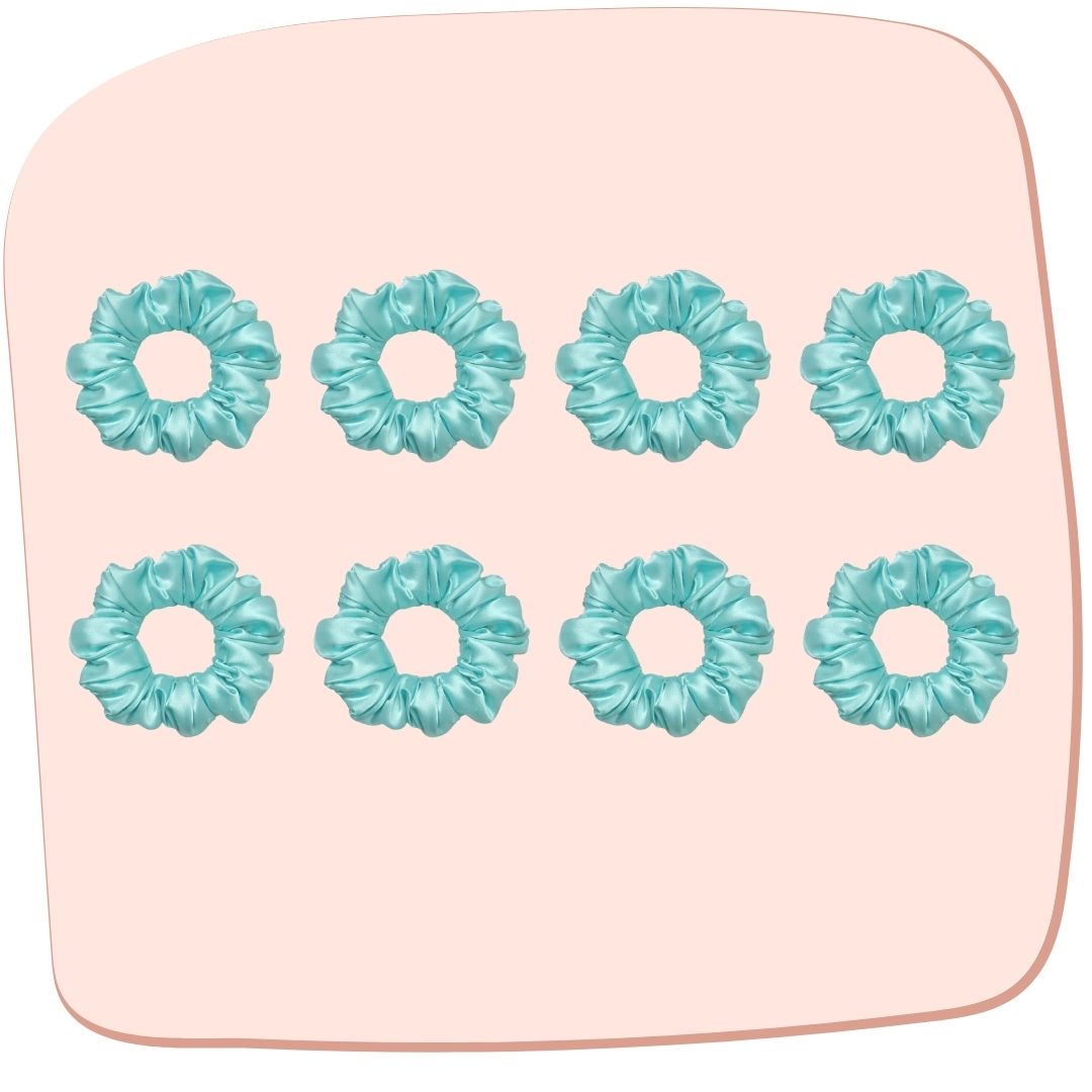 Ocean Blue Scrunchie - S