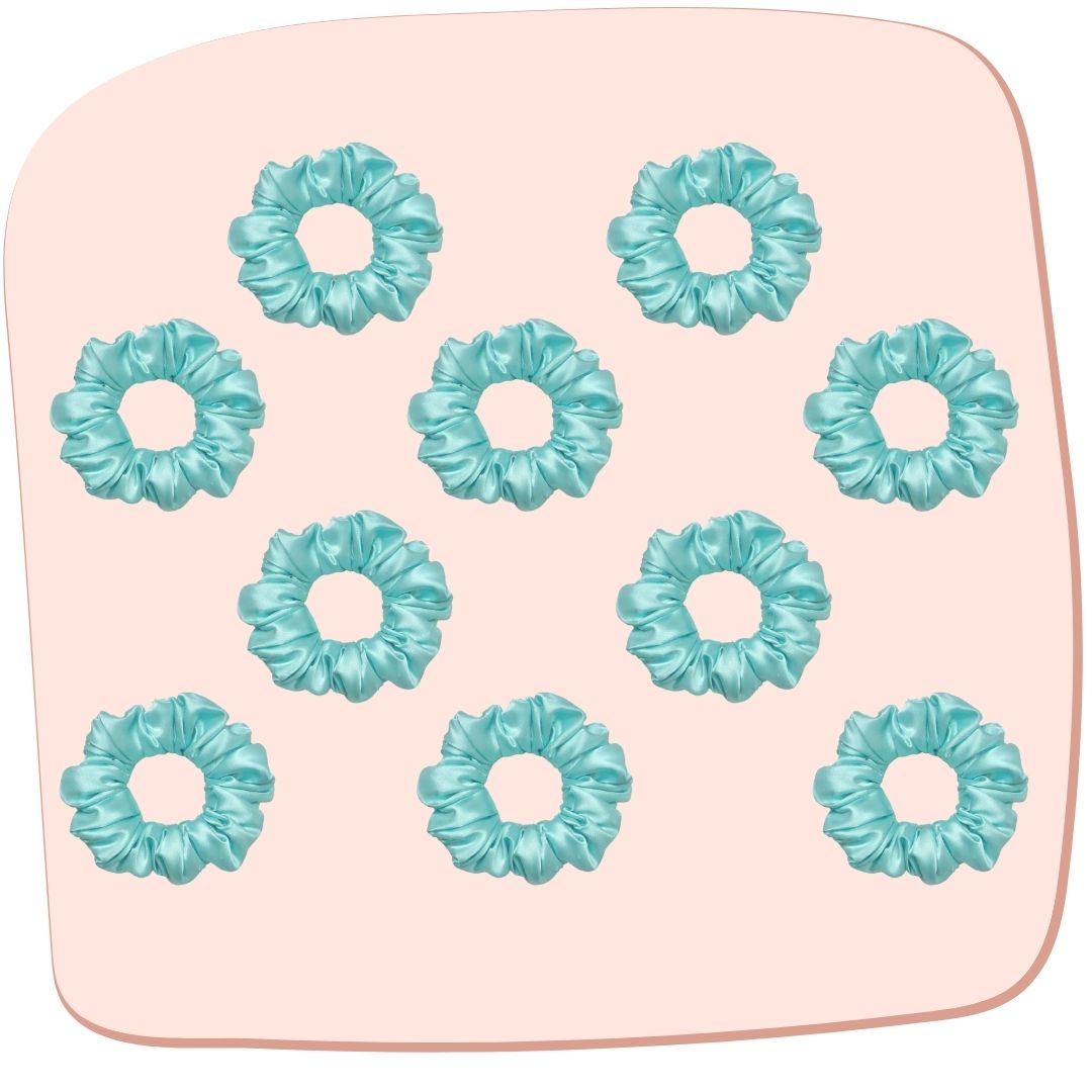Ocean Blue Scrunchie - M