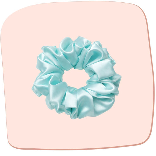 Ocean Blue Scrunchie - L