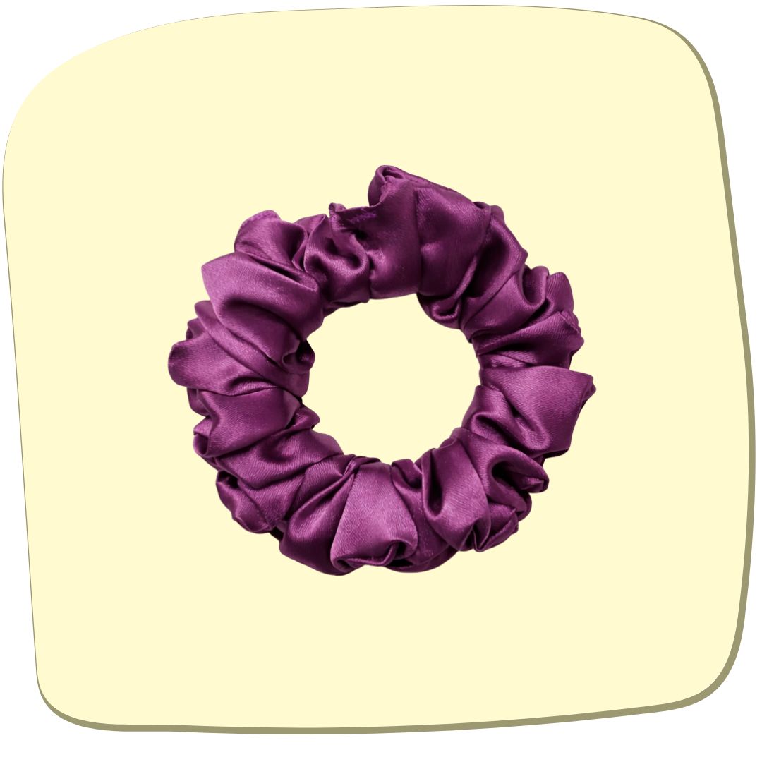 Mulberry Purple Scrunchie - S