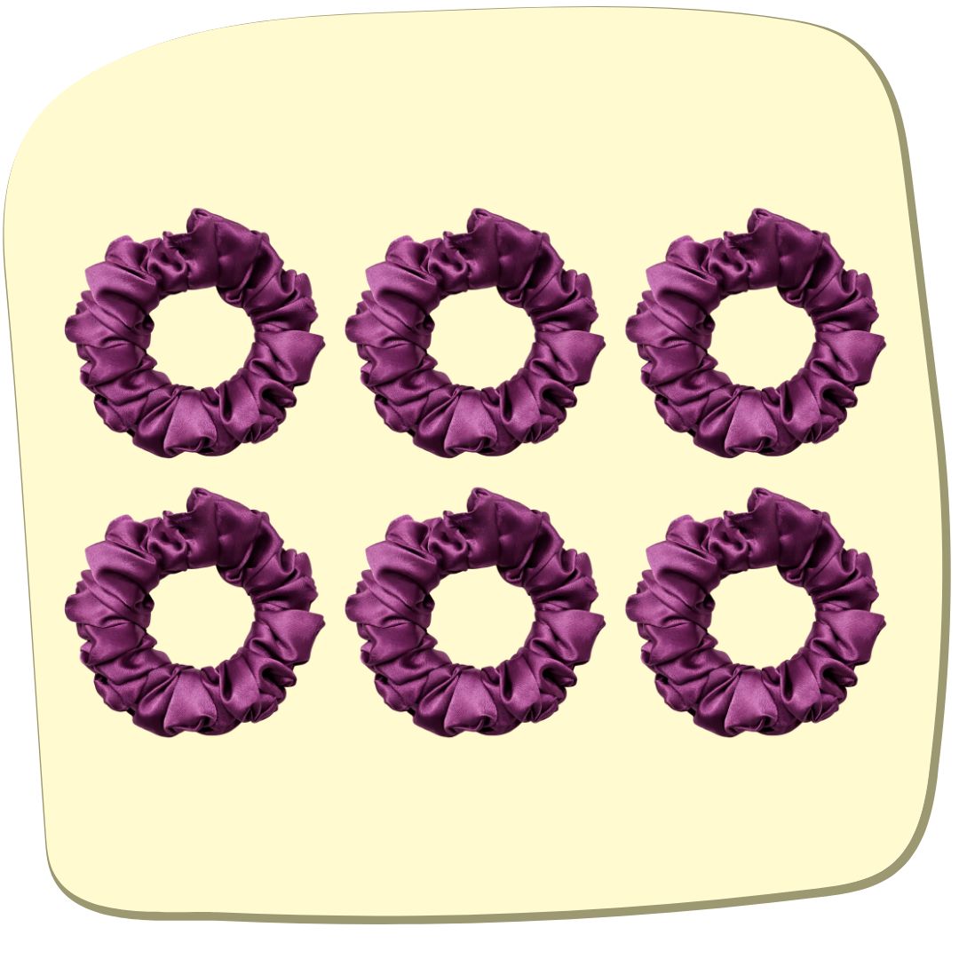 Mulberry Purple Scrunchie - S