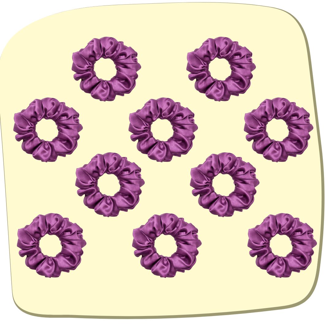 Mulberry Purple Scrunchie - M