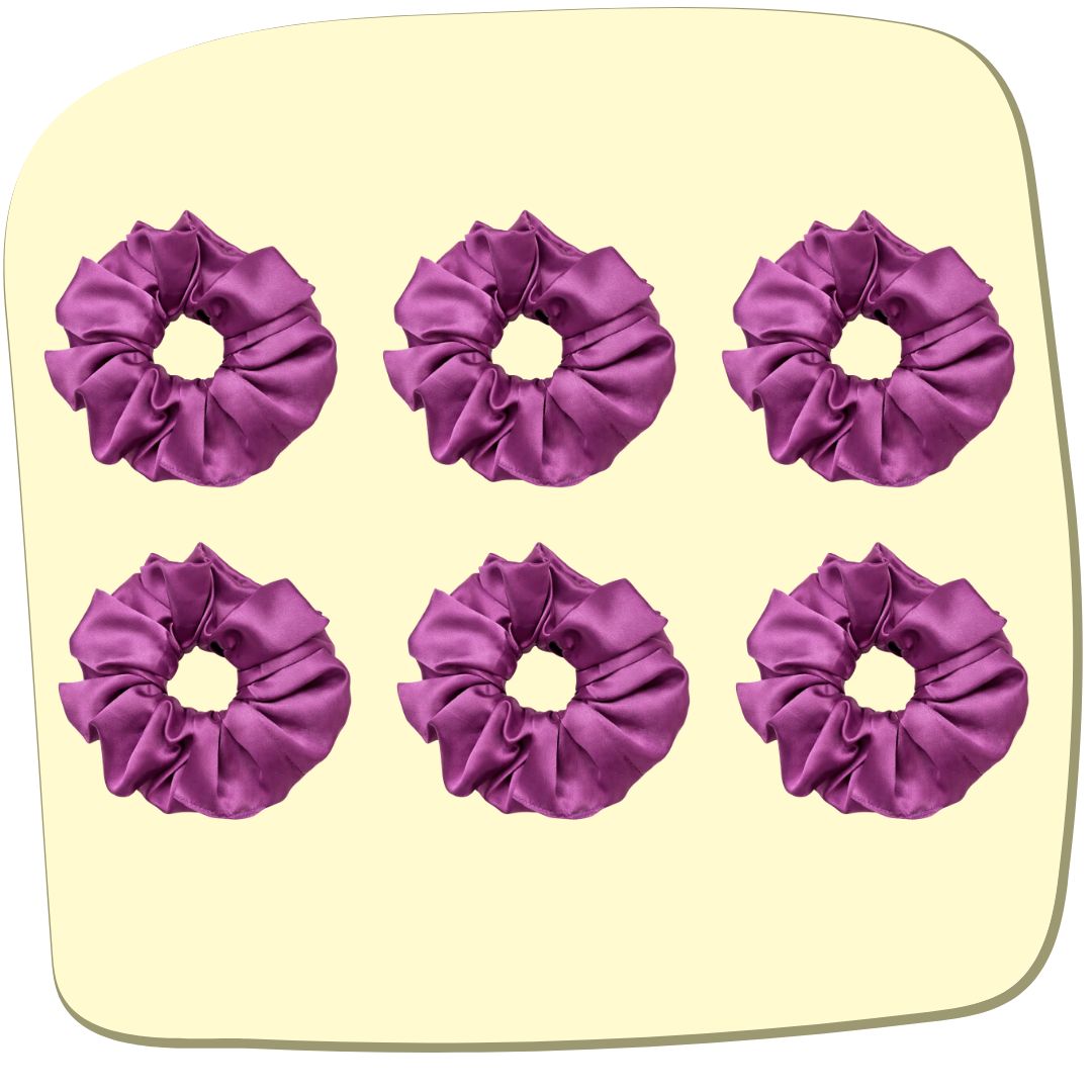 Mulberry Purple Scrunchie - XL
