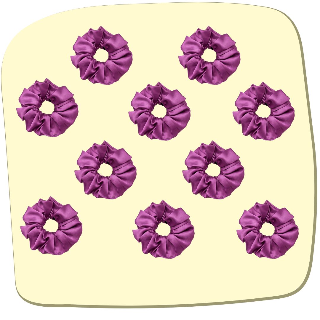 Mulberry Purple Scrunchie - XL
