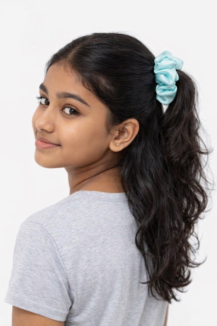 Ocean Blue Scrunchie - S