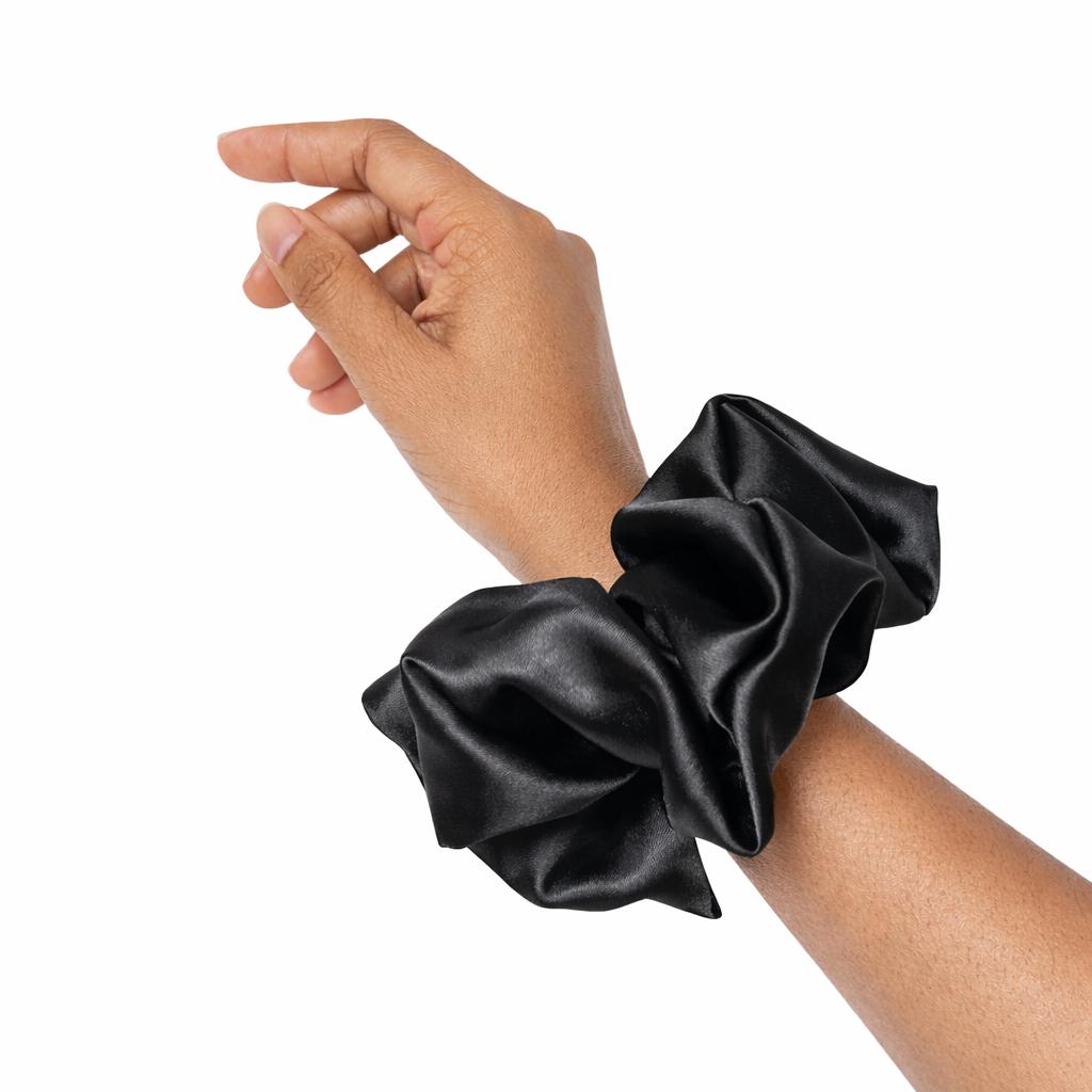 Black Scrunchie -XL