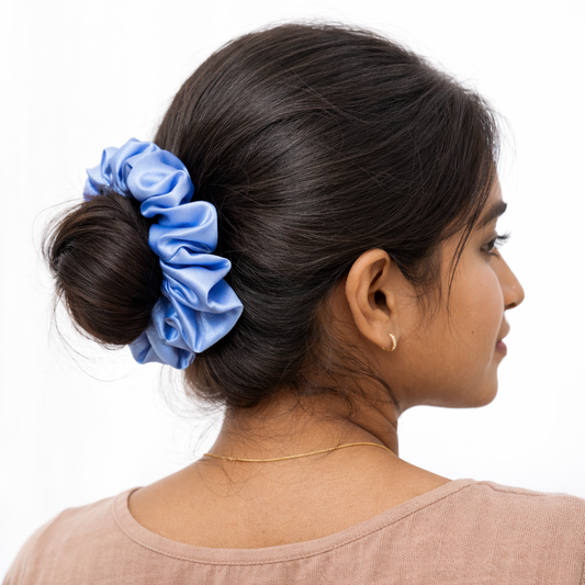 Glaucous Blue Scrunchie - S