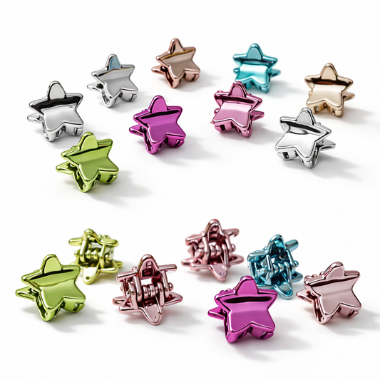 Kids Hair Clip - Shiny Mettalic Colors