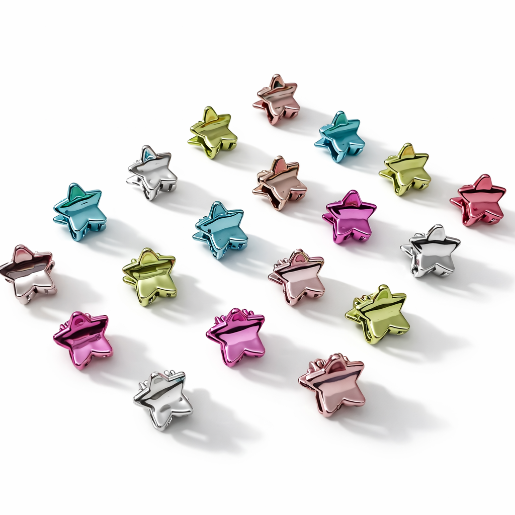 Kids Hair Clip - Shiny Mettalic Colors