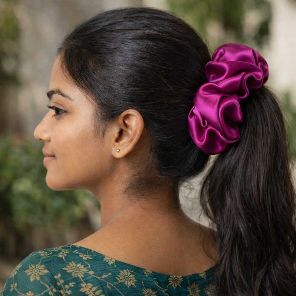 Imperial Purple Scrunchie - XL