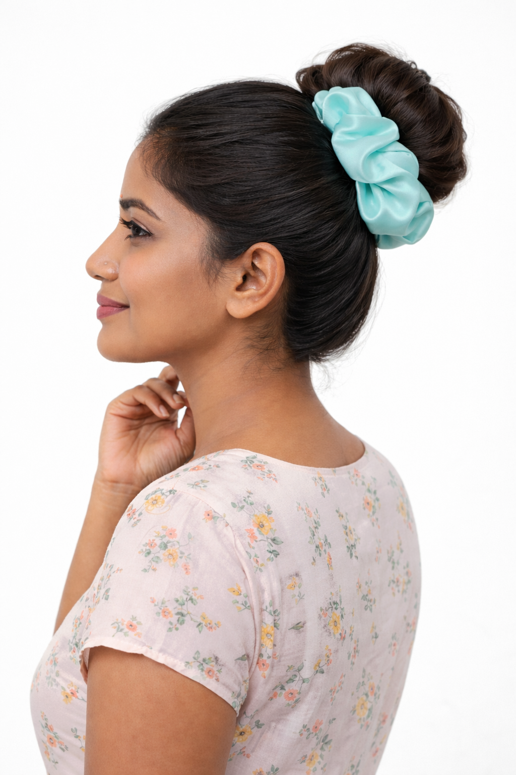 Ocean Blue Scrunchie - XL