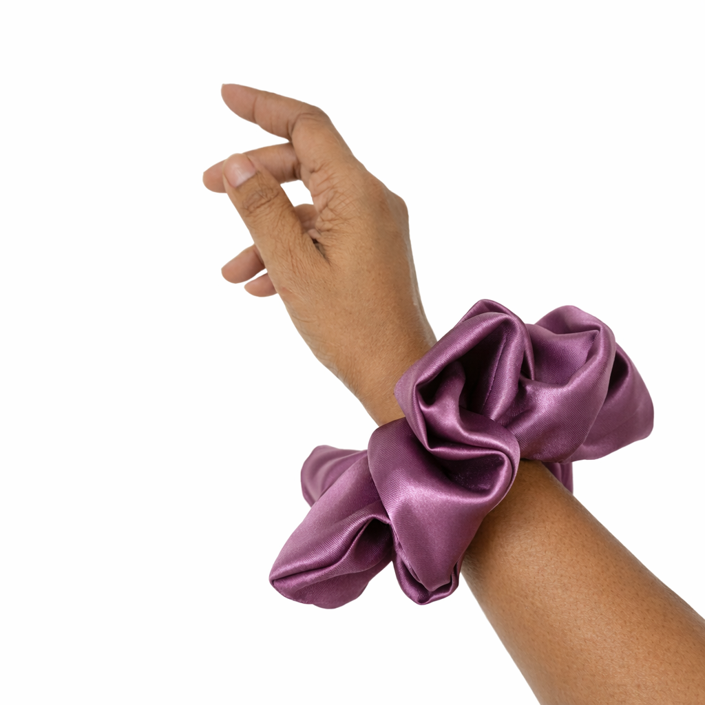 Mulberry Purple Scrunchie - XL