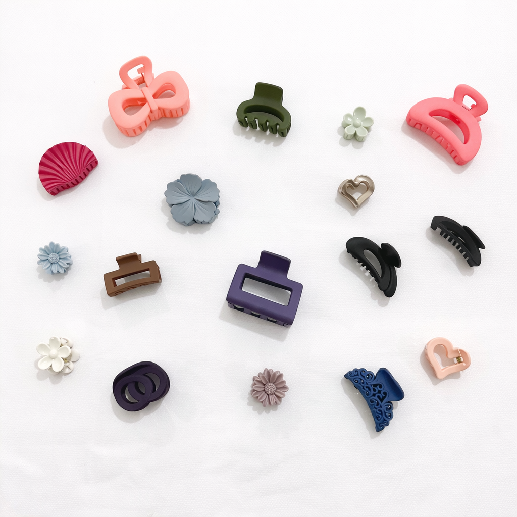 Hair Claw - Combo 7 (2 Medium, 4 Small, 4 Mini)