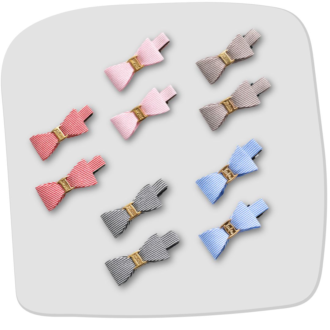 Strip Hair Bow Clips