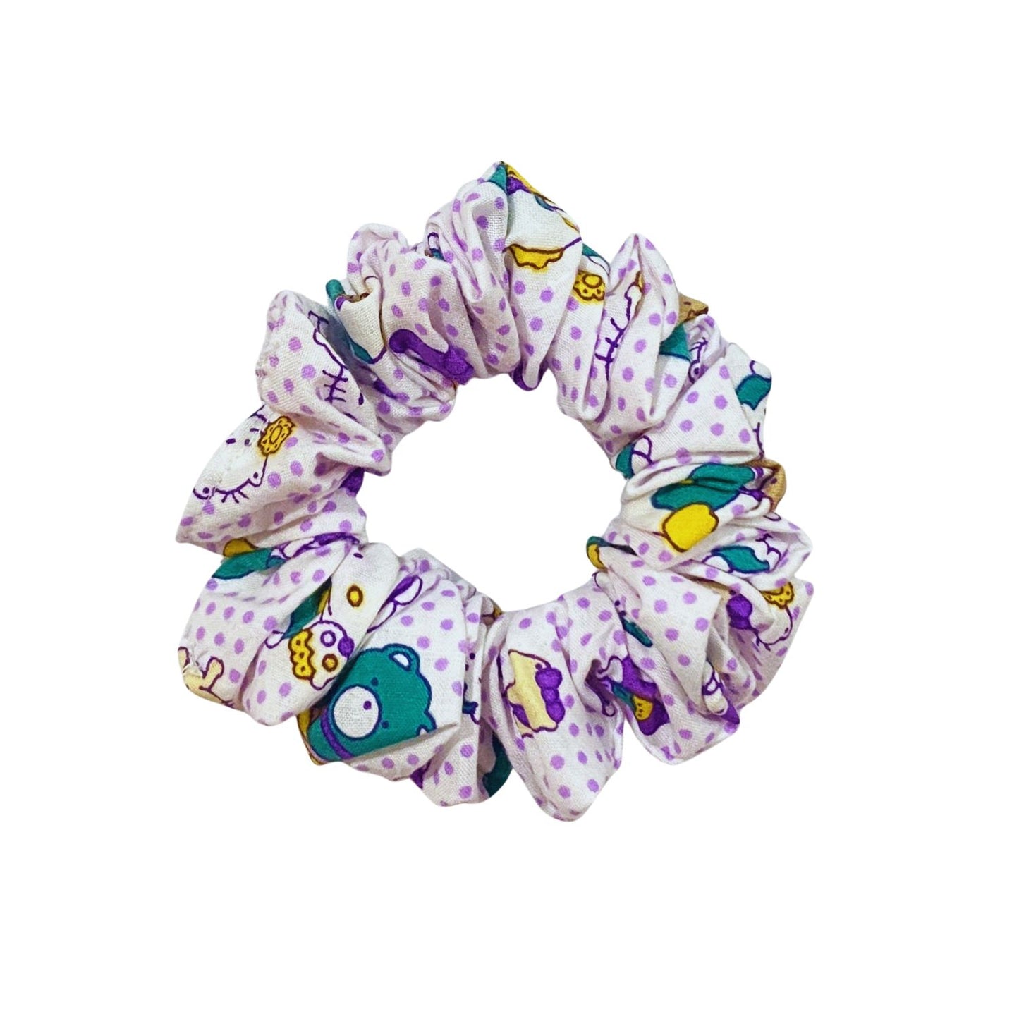 Small Size Scrunchie by RedBerry Cuddle, a compact and stylish hair accessory designed for a secure and comfortable hold, perfect for everyday hairstyles.