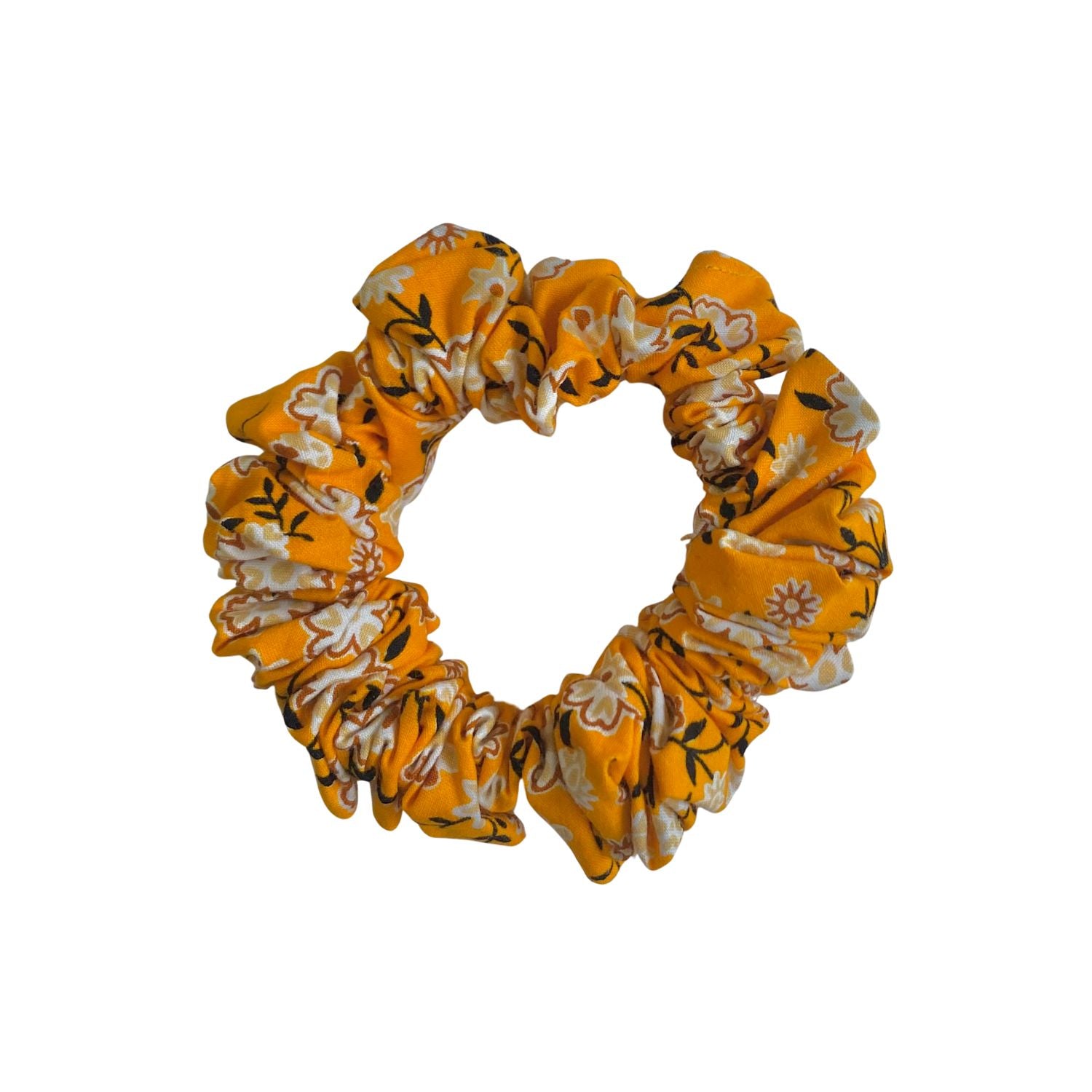 Small Size Scrunchie by RedBerry Cuddle, a compact and stylish hair accessory designed for a secure and comfortable hold, perfect for everyday hairstyles.