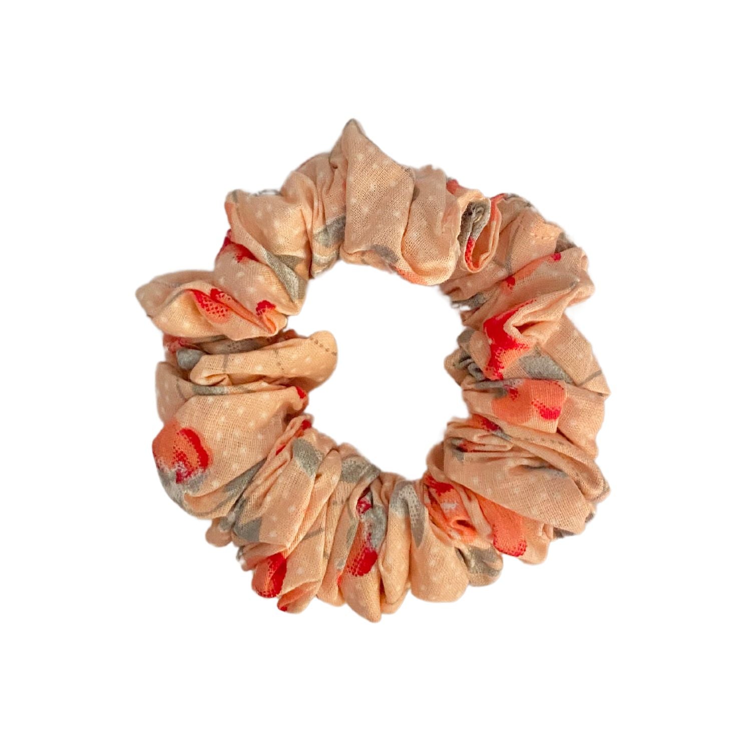 Small Size Scrunchie by RedBerry Cuddle, a compact and stylish hair accessory designed for a secure and comfortable hold, perfect for everyday hairstyles.