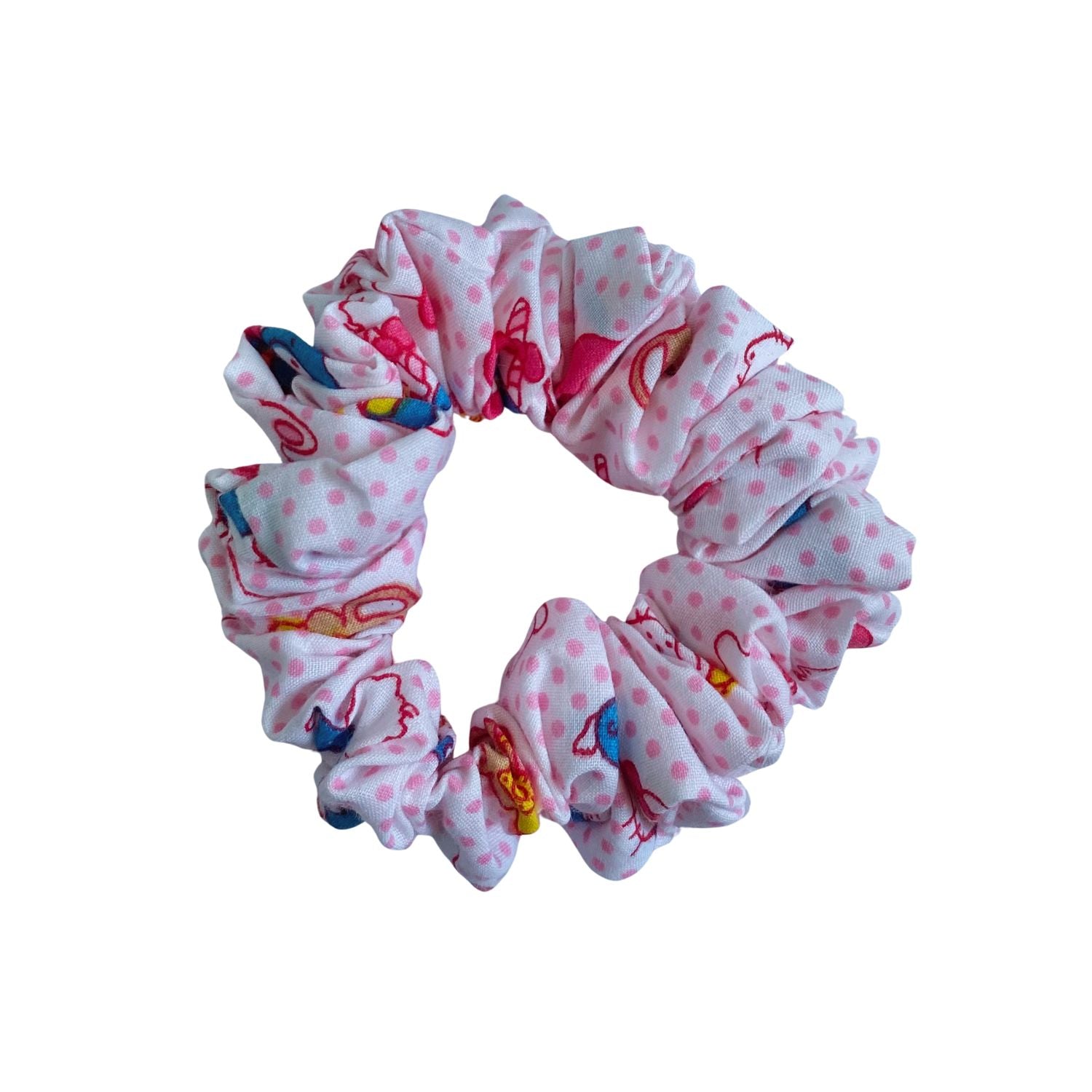 Small Size Scrunchie by RedBerry Cuddle, a compact and stylish hair accessory designed for a secure and comfortable hold, perfect for everyday hairstyles.
