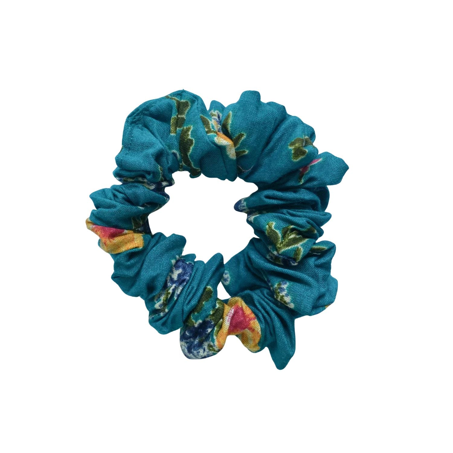Small Size Scrunchie by RedBerry Cuddle, a compact and stylish hair accessory designed for a secure and comfortable hold, perfect for everyday hairstyles.